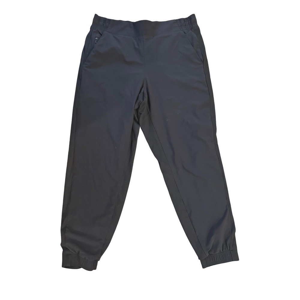 Athleta Lined Joggers Black Hiking Pants Womens 10P Petite 10 P